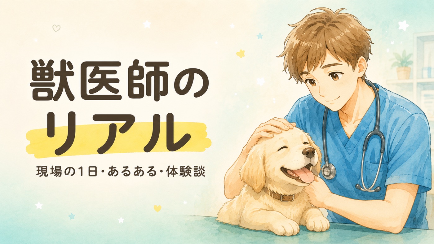 獣医師のリアル